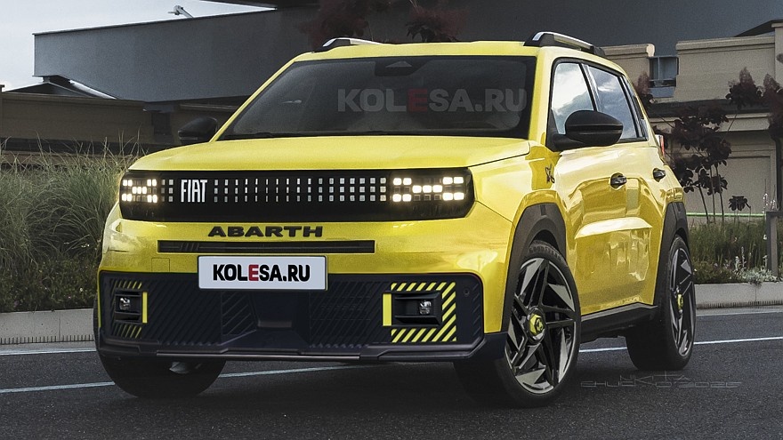    Рендер нового Abarth Grande Panda