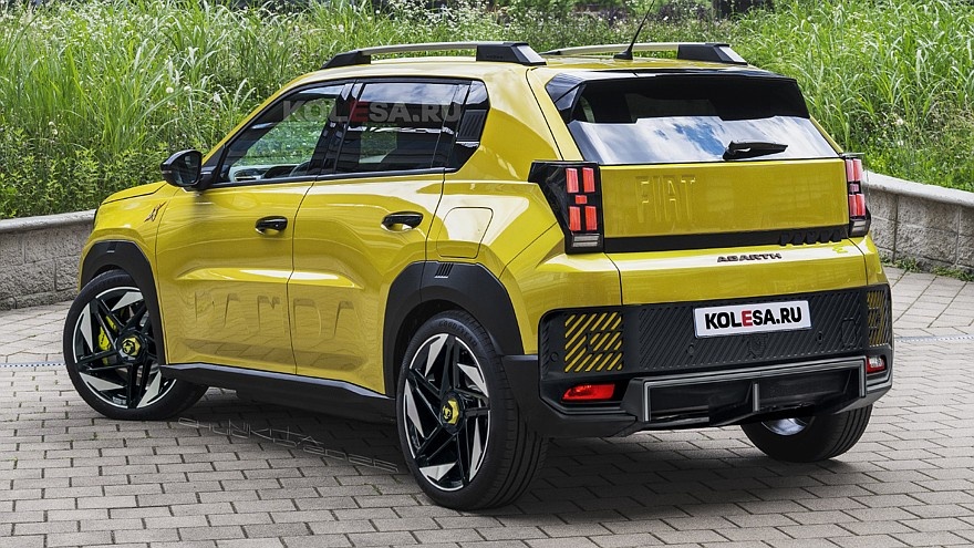    Рендер нового Abarth Grande Panda