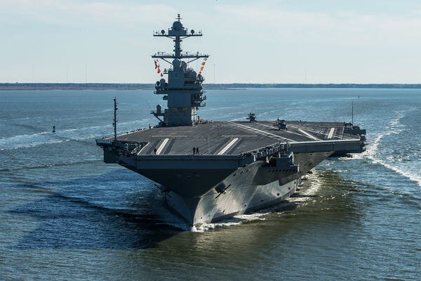 Авианосец «Джеральд Р. Форд» / Class Ridge Leoni/U.S. Navy/AP   📷