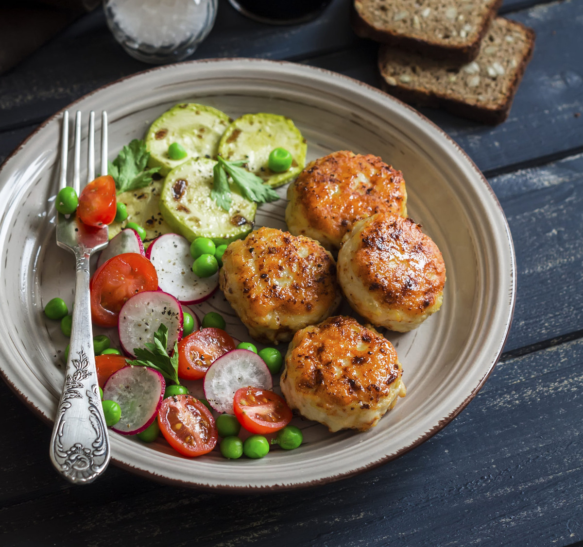 Котлеты из мяса индейки