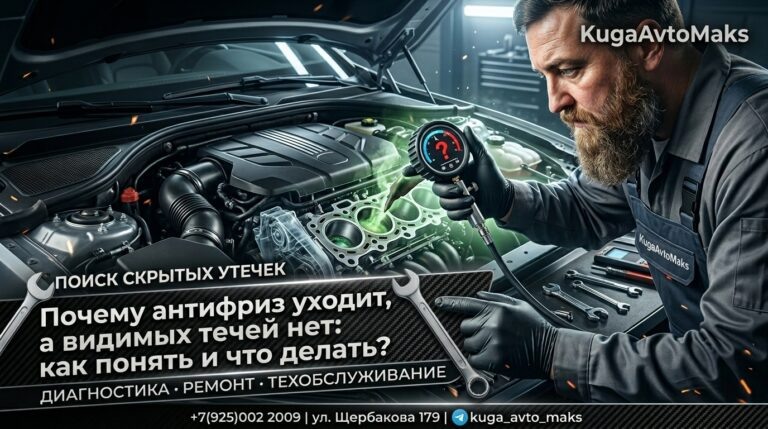    Разоблачение причин утечки антифриза без видимых потерь site-admin