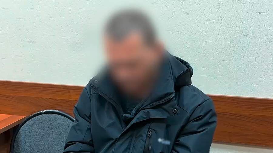 ФСБ опубликовало видео с задержанным украинским агентом под Белгородом