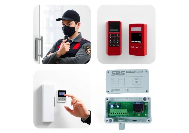 Охранник, домофон или SOS-детектор. Только последний вариант работает без человеческого фактора, задержек и лишних звонков.
