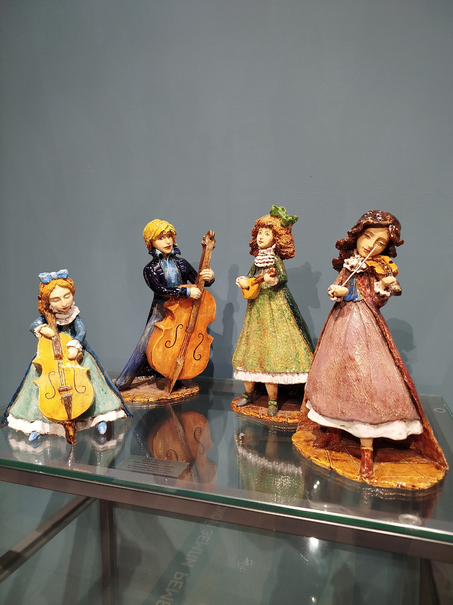 А. Киселева. Художественной школы имени Марка Шагала. Струнный квартет. Фото автора 