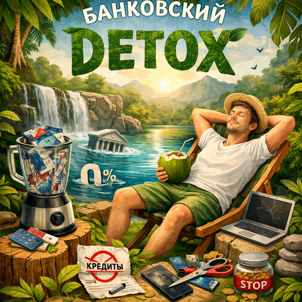 Финансовый детокс стартует прямо сейчас! Как превратить банковский стресс в настоящую свободу