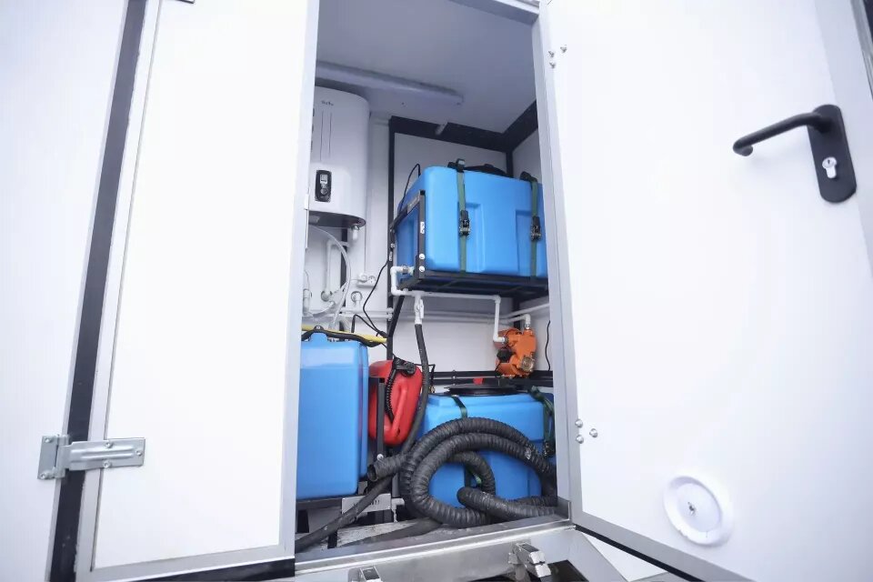    Новый пункт санитарной обработки. Источник: t.me/turchak_andrey