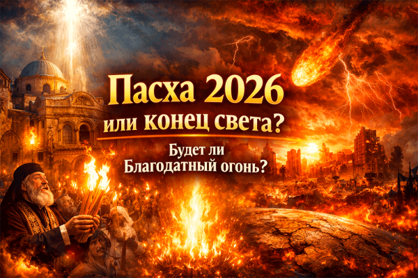 Пасха 2026 и конец света – сойдёт ли Благодатный огонь в Иерусалиме, чего боятся люди и приметы вокруг этой тайны 🔥😶