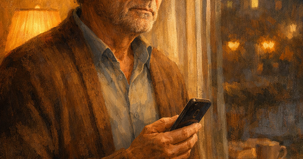 Папа научился звонить только после её смерти