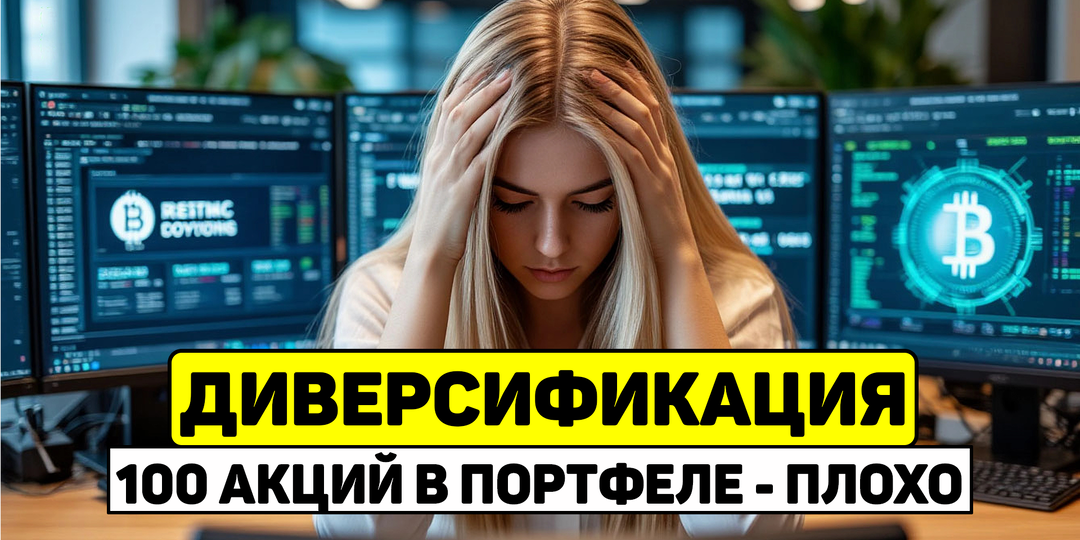 Диверсификация: почему 100 активов — это не диверсификация, а ловушка? 🐣