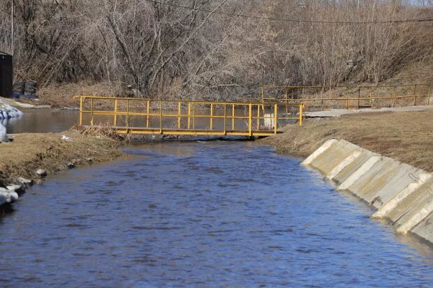     Голубой Дунай. Противопаводковые мероприятия. Река. Весна. Талые воды..Сергей Кулыгин "БР"