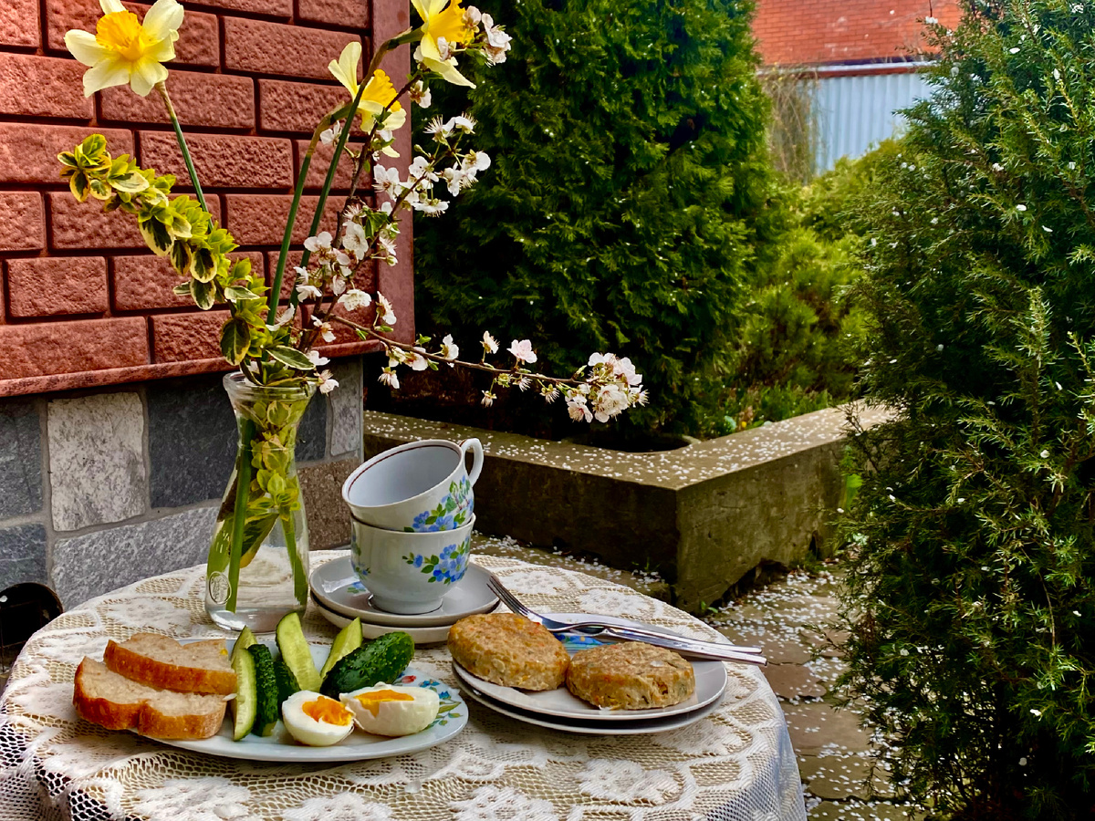 Завтрак на даче