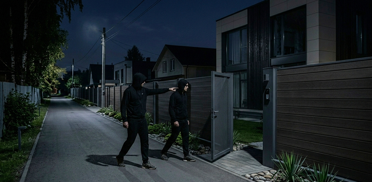 А вы не забыли закрыть калитку?