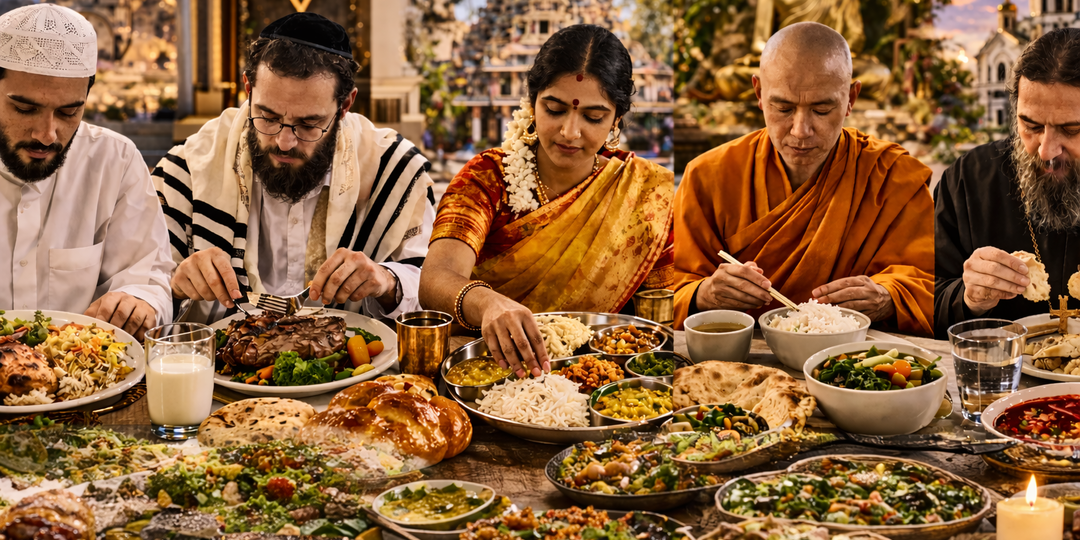 Еда и вера: необычные пищевые запреты в разных мировых религиях