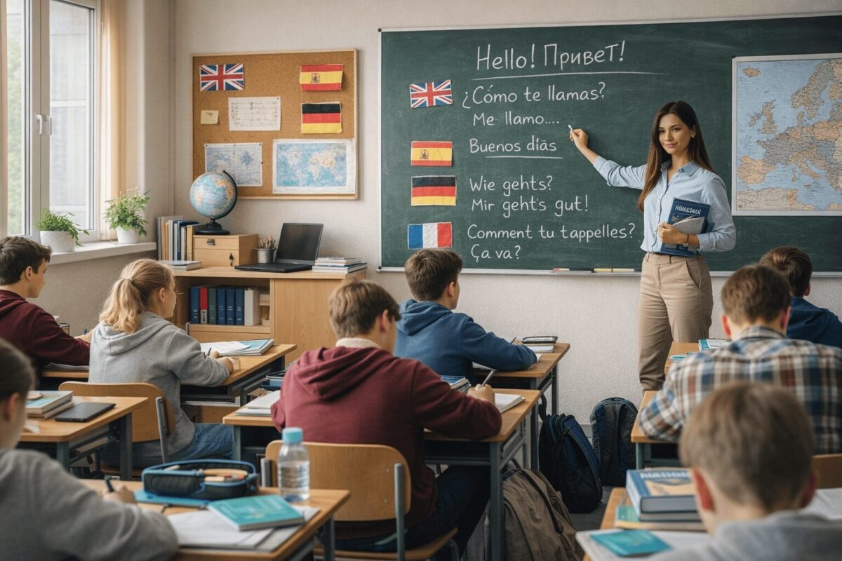    Второй иностранный язык хотят сделать обязательным Виктор Рогов