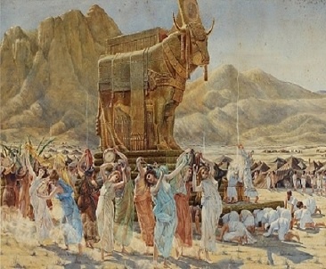 Картина "Золотой телец"