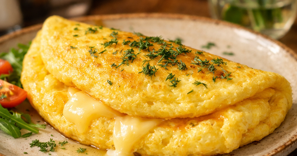 Больше не добавляю молоко в омлет: нашла простую замену, с которой он получается нежнее суфле