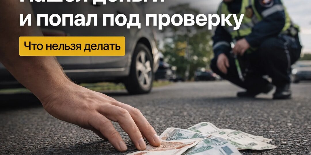 Повезло на улице. Нашли деньги и попали под проверку