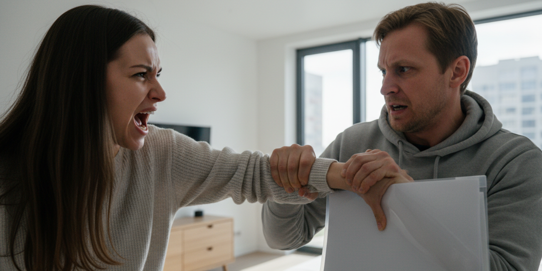 – Руки убрал! – рявкнула Наталья. –Квартира моя, и сажать тебя за подделку документов буду тоже я!