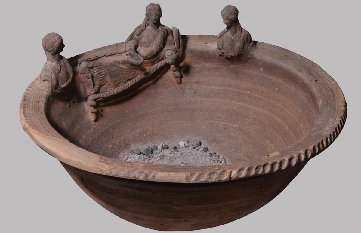 Курильница из Помпей. Фото из открытого истояника в Яндексе