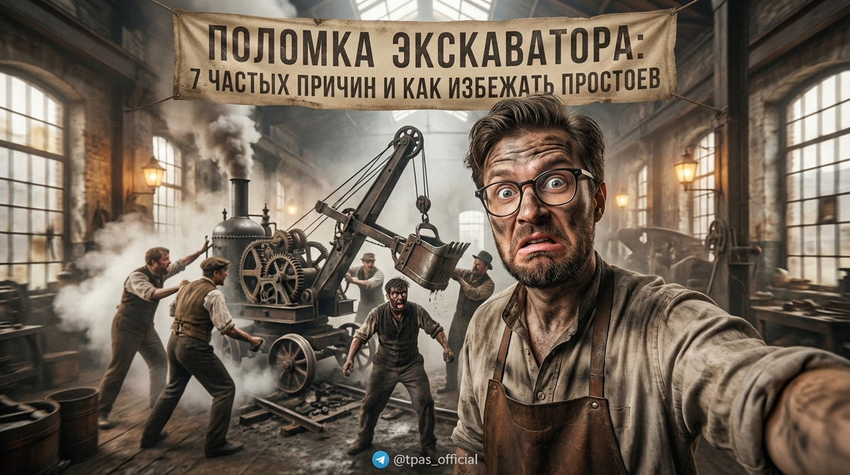    Основные причины поломок экскаваторов и способы предотвращения простоев admin