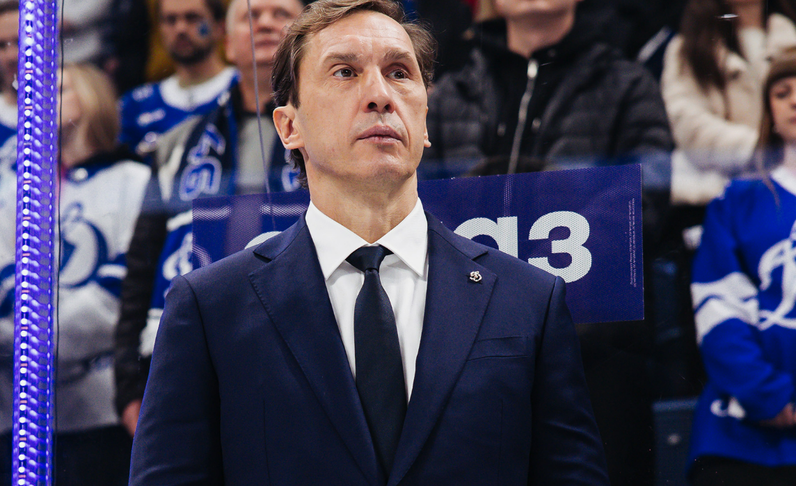 Вячеслав Козлов не смог выиграть с "Динамо" ни одного матча в плей-офф-2026. Фото: соцсети