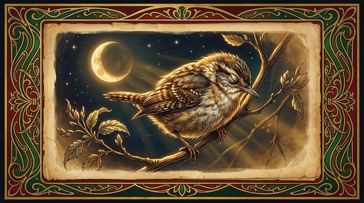 Спит, качается на ветру - и не падает. Секрет в сухожилиях лап