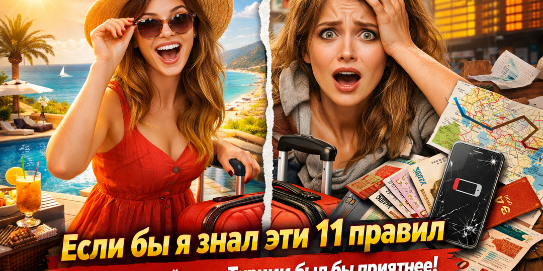 Если бы я знал эти 11 правил, то мой первый раз в Турции был бы приятнее