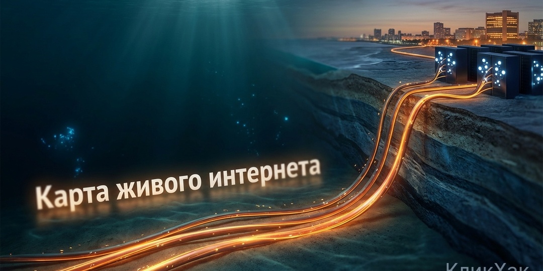 Интернет - это провода под океаном. Карта, которая это доказывает