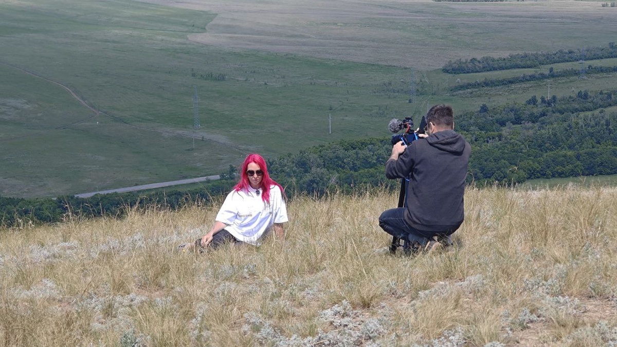 Роберт Карапетян снимает интервью к фильму