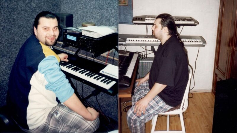    Молодой Максим Фадеев в начале своего творческого пути.