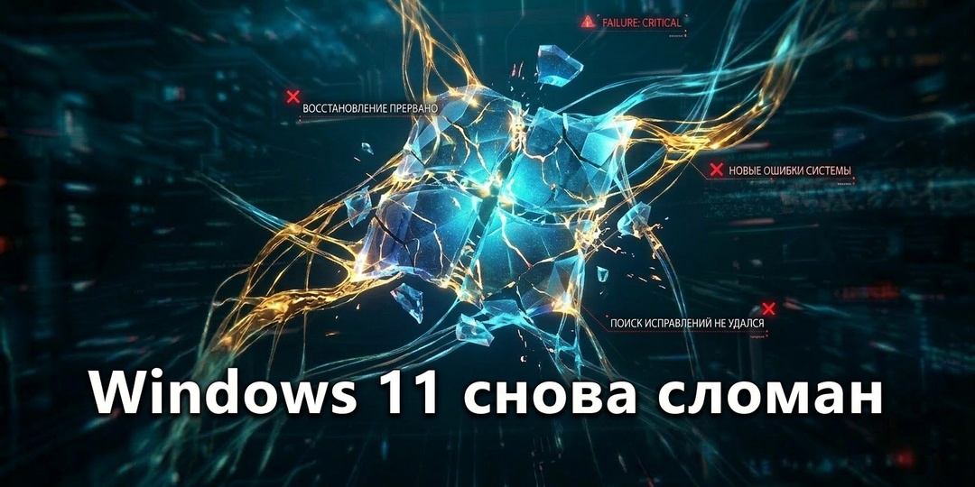 Windows 11 сломан