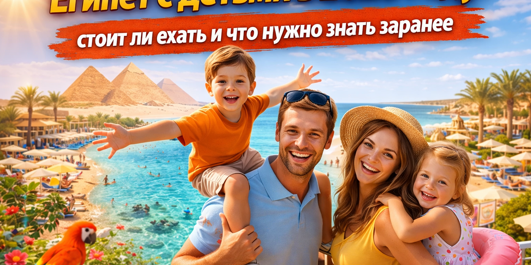 Египет с детьми в 2026 году: стоит ли ехать и что нужно знать заранее
