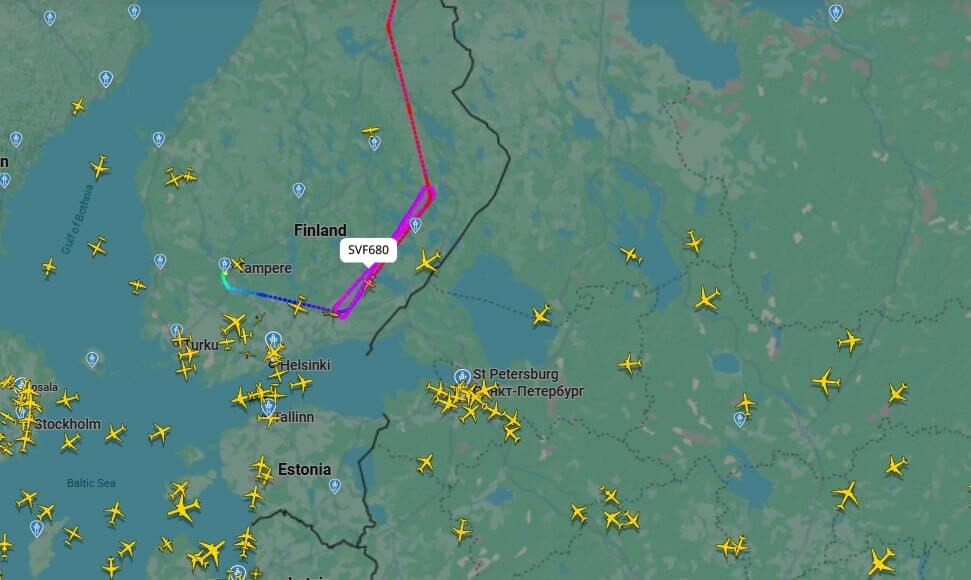 Фото: Flightradar24