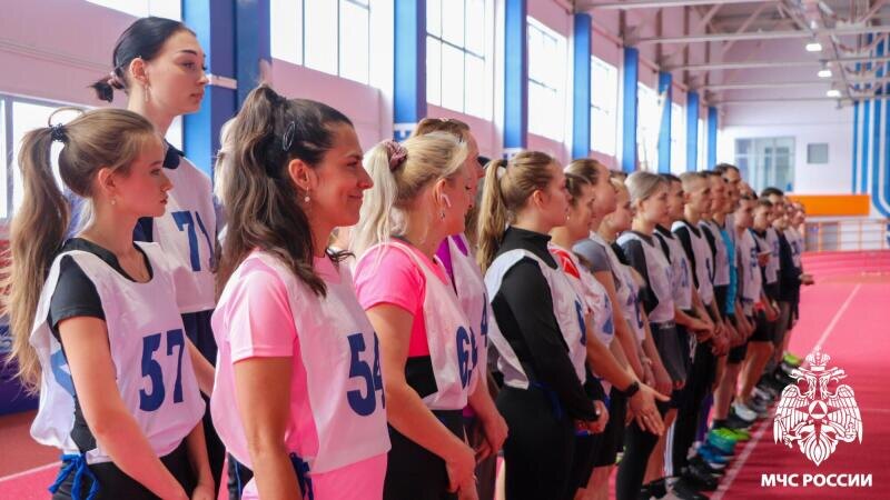 В Кузбассе состоялись соревнования по легкой атлетике в рамках Спартакиады МЧС России