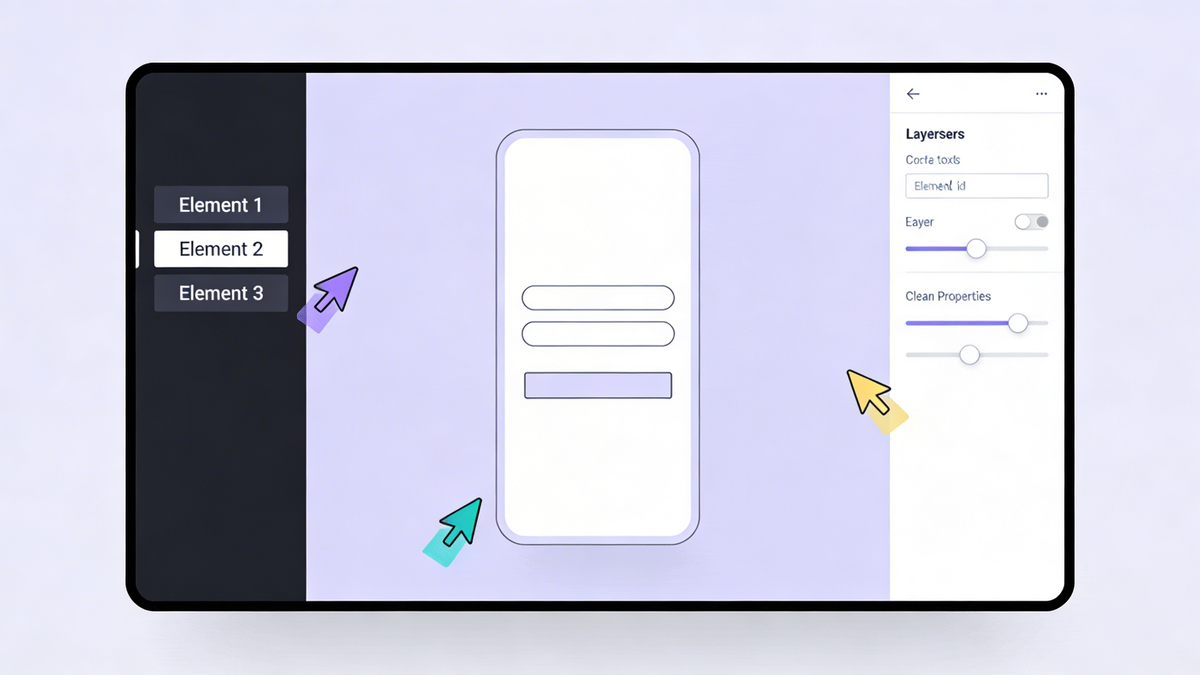 Figma — интерфейс рабочего пространства в 2026 году: панели компонентов, макет и прототип одновременно на одном экране