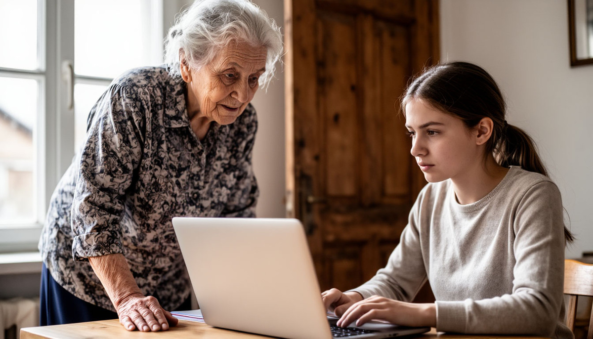 Бабушка покачала головой, с не пониманием моей работы