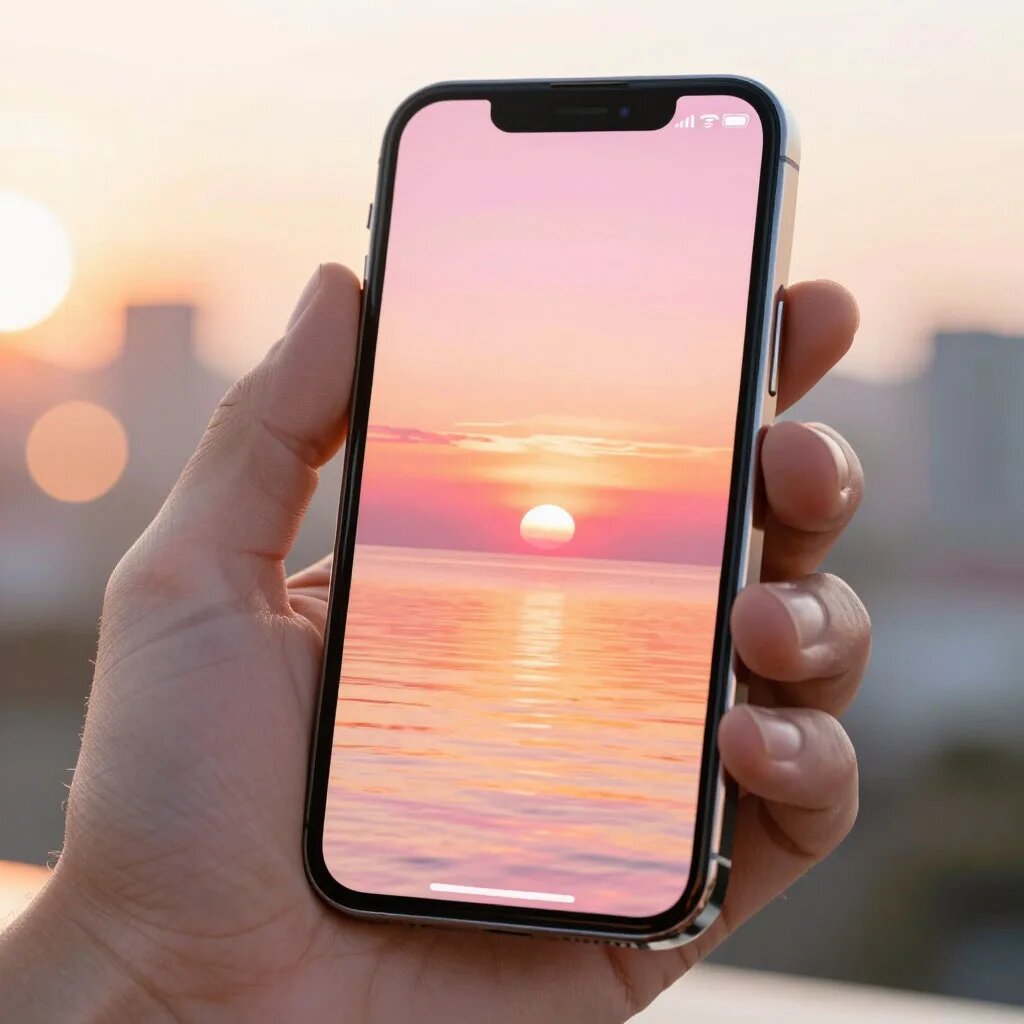 Телефон. Иллюстрация сгенерирована нейросетью