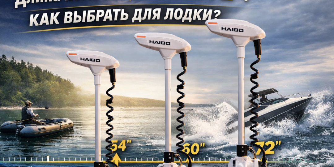 Длина ноги мотора, как выбрать?