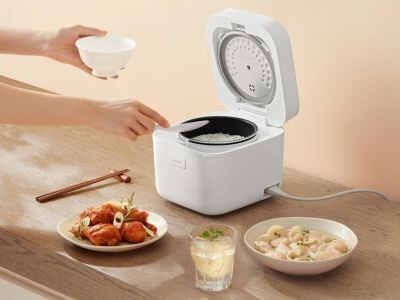    Xiaomi выпустила умную рисоварку Mijia с титановой чашей
