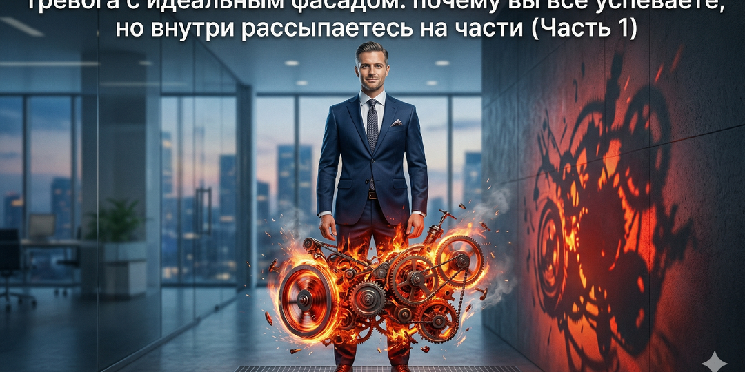 Тревога с идеальным фасадом: почему вы всё успеваете, но внутри рассыпаетесь на части (Часть 1)