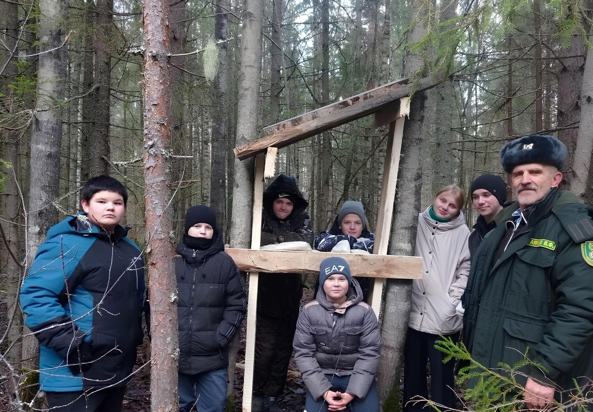 Фото: Школьное лесничество "Лесной патруль"