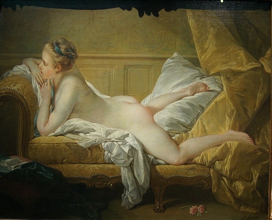 Буше. Светловолосая одалиска. 1751.
