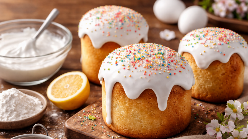 Беру три ингредиента и уже через 15 минут получается идеальная глазурь: куличи на Пасху лучше чем в кондитерской