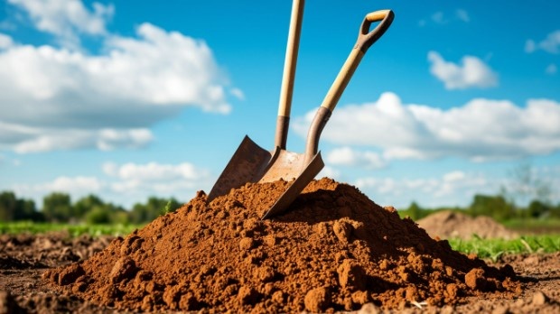 Лопата - можно смеяться.