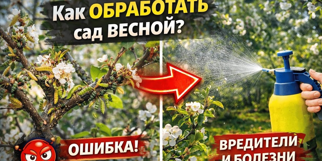 Как защитить плодовый сад от плодожорки и парши в апреле