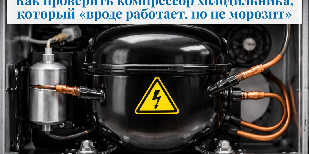 Как проверить компрессор холодильника, который «вроде работает, но не морозит»