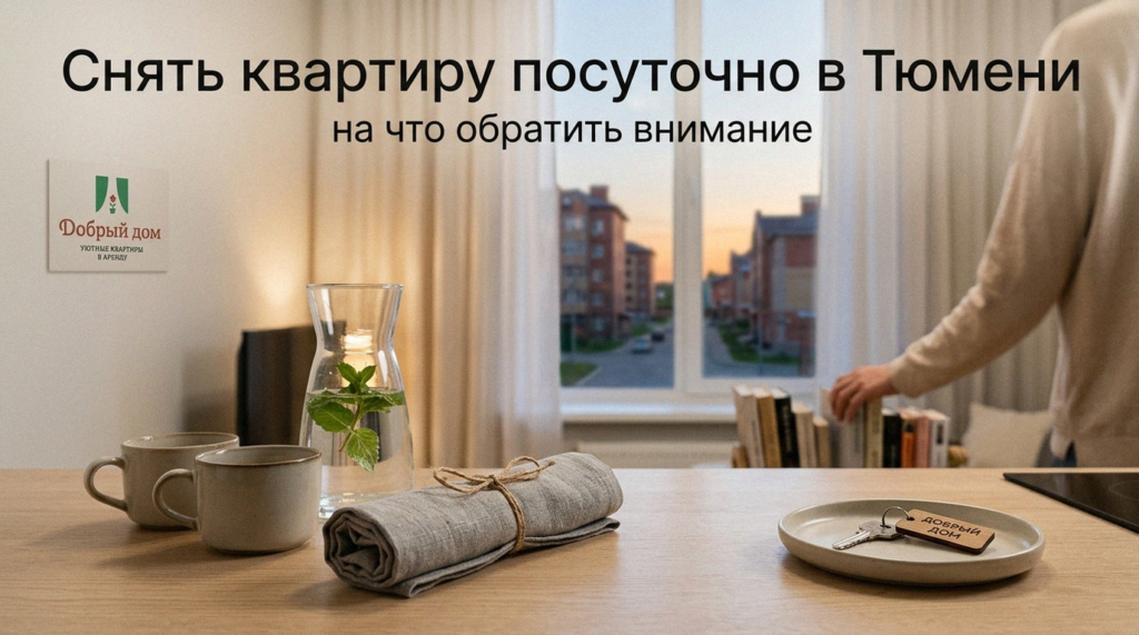    Снять квартиру посуточно в Тюмени: советы и рекомендации site-admin