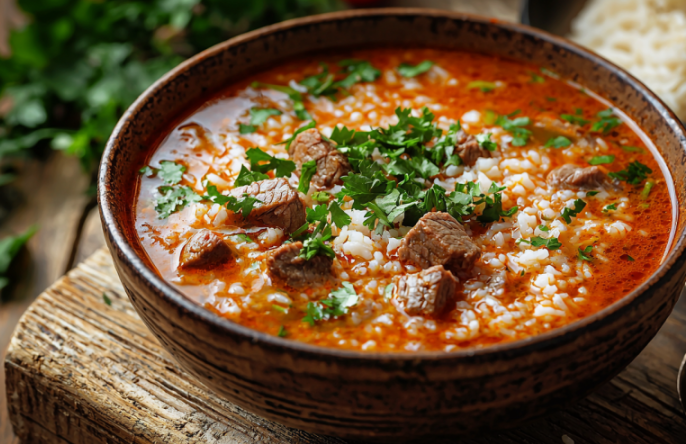 Харчо по-домашнему: Грузинский суп с характером и доступными продуктами