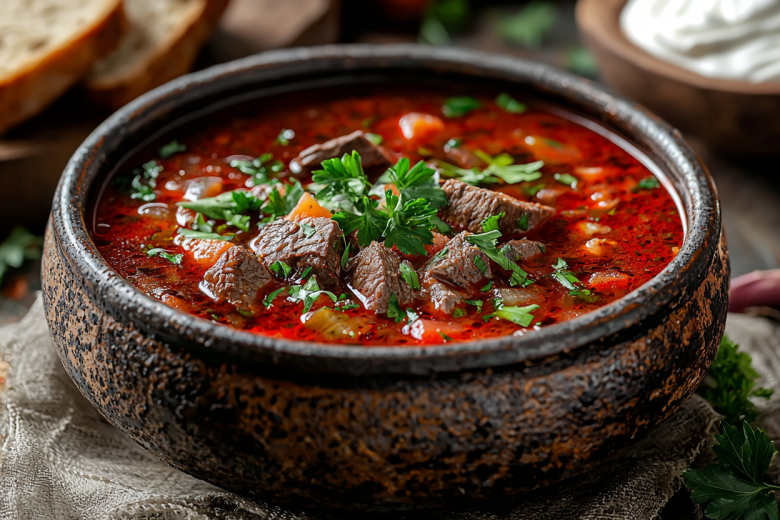 Овощи с грядки - борщ на столе!