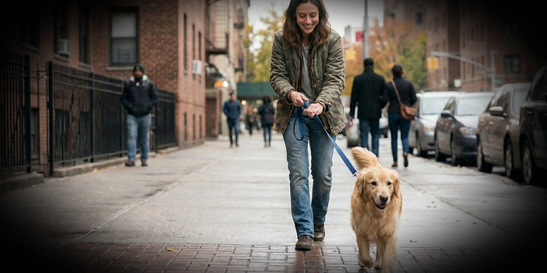 Почему собака начинает тянуть поводок сильнее с каждым днём